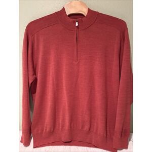 Cutter & Buck Men's Merino Wool BLD 1/4 Zip Sedona Heather 3XB TG MSRP $159 New